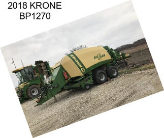 2018 KRONE BP1270