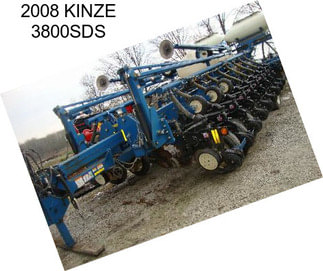 2008 KINZE 3800SDS