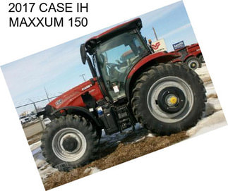 2017 CASE IH MAXXUM 150