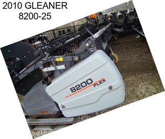 2010 GLEANER 8200-25