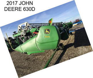 2017 JOHN DEERE 630D
