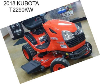 2018 KUBOTA T2290KW