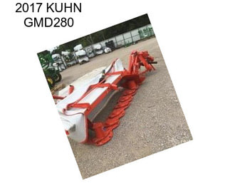 2017 KUHN GMD280