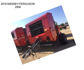 2016 MASSEY-FERGUSON 2956