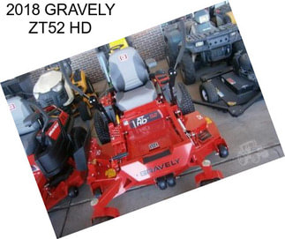 2018 GRAVELY ZT52 HD