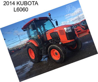 2014 KUBOTA L6060