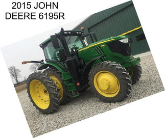 2015 JOHN DEERE 6195R