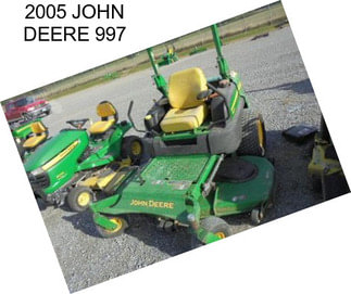 2005 JOHN DEERE 997