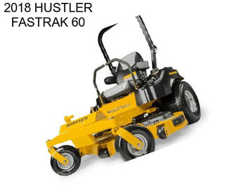 2018 HUSTLER FASTRAK 60