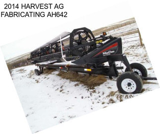 2014 HARVEST AG FABRICATING AH642