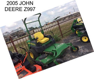 2005 JOHN DEERE Z997