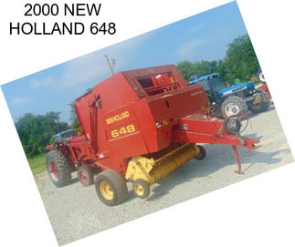 2000 NEW HOLLAND 648