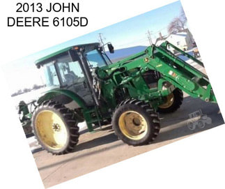 2013 JOHN DEERE 6105D