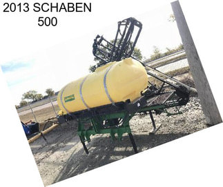 2013 SCHABEN 500