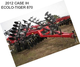 2012 CASE IH ECOLO-TIGER 870