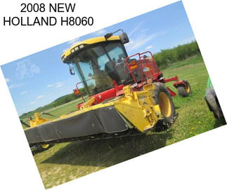 2008 NEW HOLLAND H8060