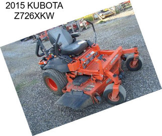 2015 KUBOTA Z726XKW