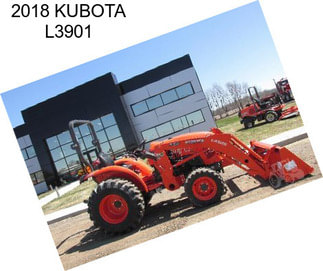 2018 KUBOTA L3901