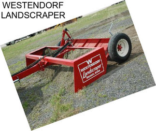 WESTENDORF LANDSCRAPER