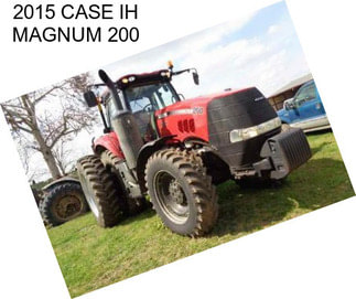 2015 CASE IH MAGNUM 200