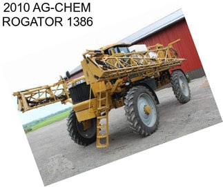 2010 AG-CHEM ROGATOR 1386