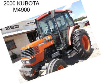 2000 KUBOTA M4900