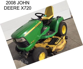 2008 JOHN DEERE X720