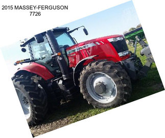 2015 MASSEY-FERGUSON 7726