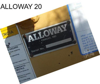 ALLOWAY 20