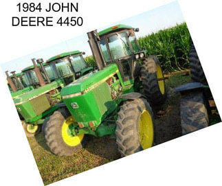 1984 JOHN DEERE 4450