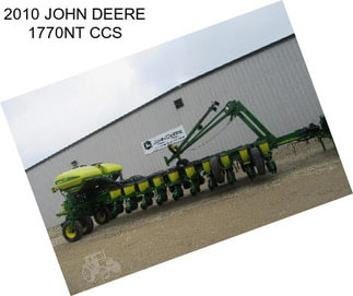 2010 JOHN DEERE 1770NT CCS