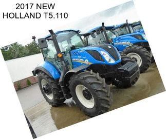 2017 NEW HOLLAND T5.110