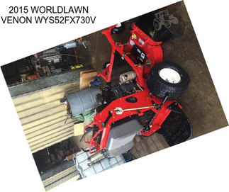 2015 WORLDLAWN VENON WYS52FX730V