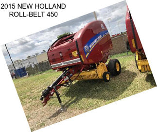 2015 NEW HOLLAND ROLL-BELT 450