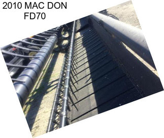 2010 MAC DON FD70