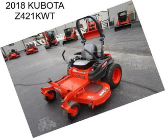 2018 KUBOTA Z421KWT