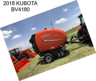 2018 KUBOTA BV4180