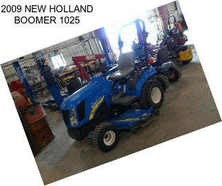 2009 NEW HOLLAND BOOMER 1025