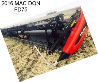 2016 MAC DON FD75