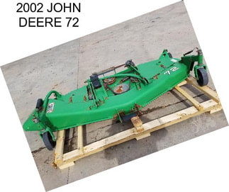 2002 JOHN DEERE 72