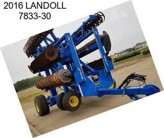 2016 LANDOLL 7833-30