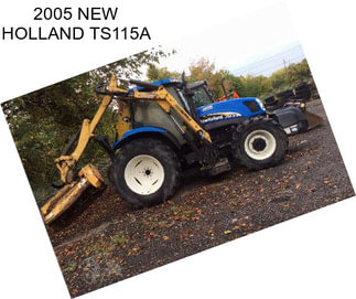 2005 NEW HOLLAND TS115A