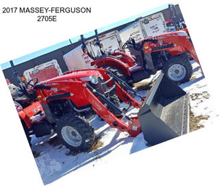 2017 MASSEY-FERGUSON 2705E