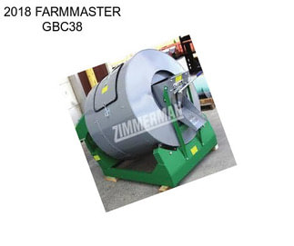 2018 FARMMASTER GBC38