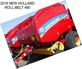 2016 NEW HOLLAND ROLL-BELT 460