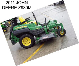 2011 JOHN DEERE Z930M