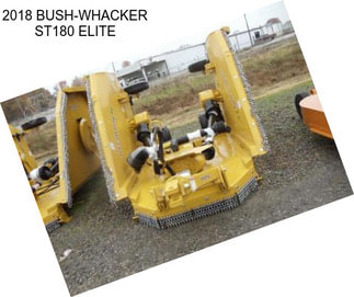 2018 BUSH-WHACKER ST180 ELITE