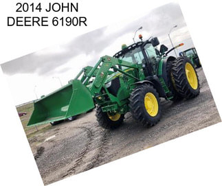 2014 JOHN DEERE 6190R