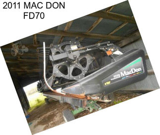 2011 MAC DON FD70