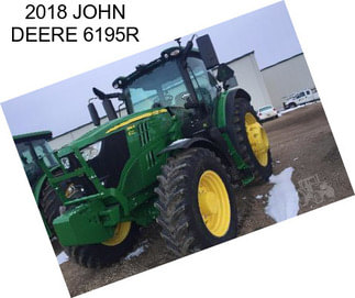 2018 JOHN DEERE 6195R